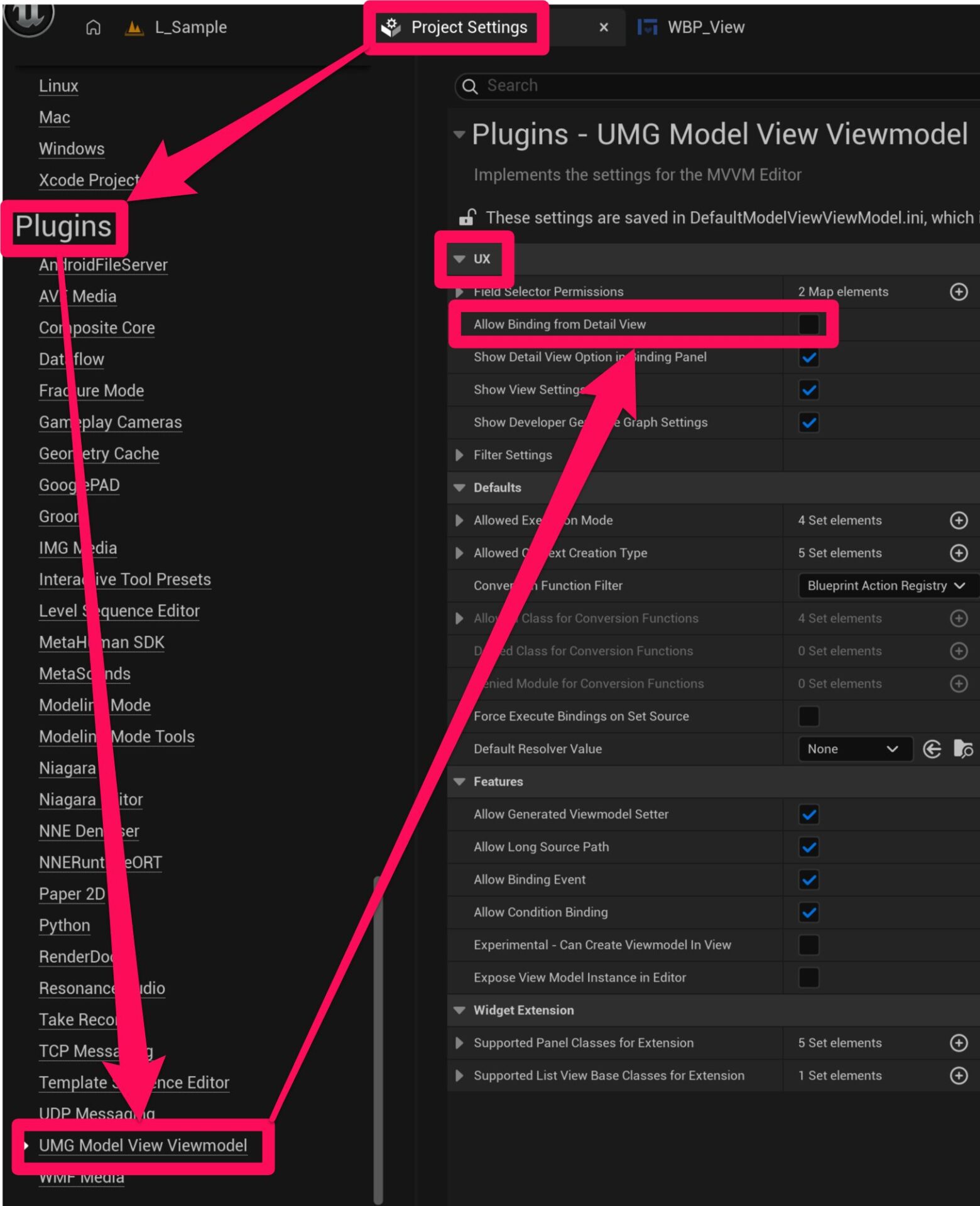 【UE】UMG Viewmodel 入門